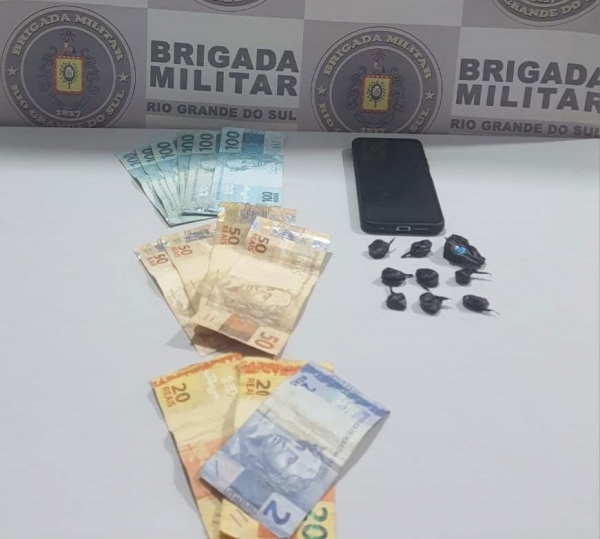 Brigada Militar apreende cocaína em Cachoeira do Sul