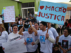 Gritos de justiça por Macão