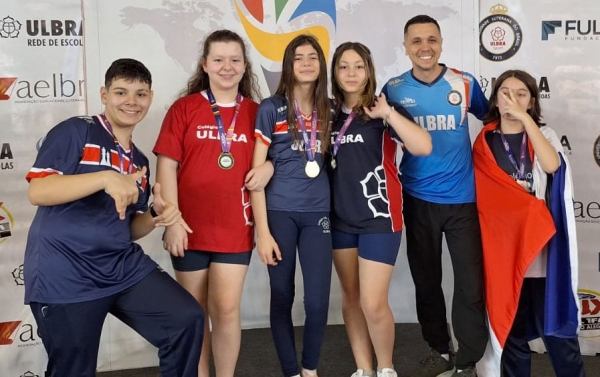 São Pedro ganhou oito medalhas em Canoas