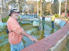 Château d’Eau agora não tem mais peixes