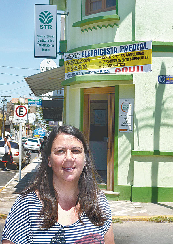 A primeira mulher a comandar o STR