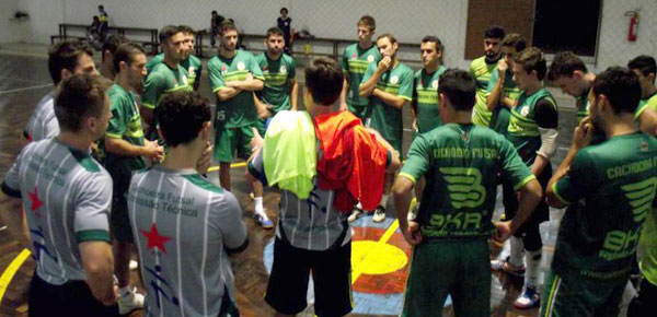 Estreia do Cachoeira Futsal na Série Ouro muda para terça-feira