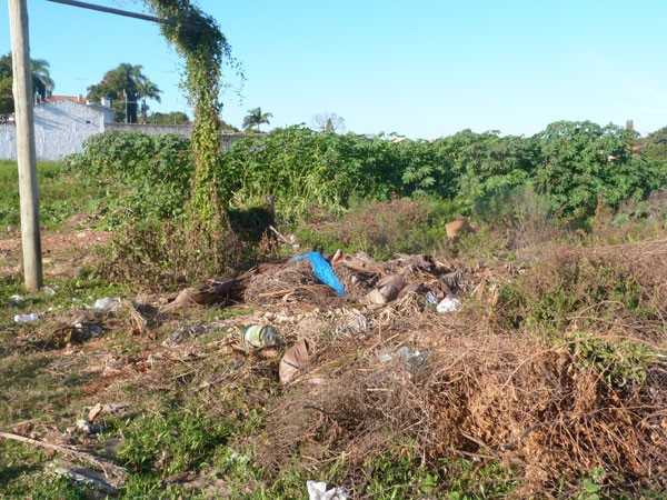 Moradores reclamam de lixão no Bairro Soares