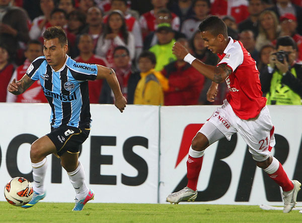 Santa Fe despacha o Grêmio da Copa Libertadores