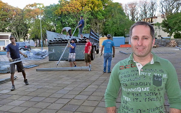 Bonifácio já respira a Feira do Livro