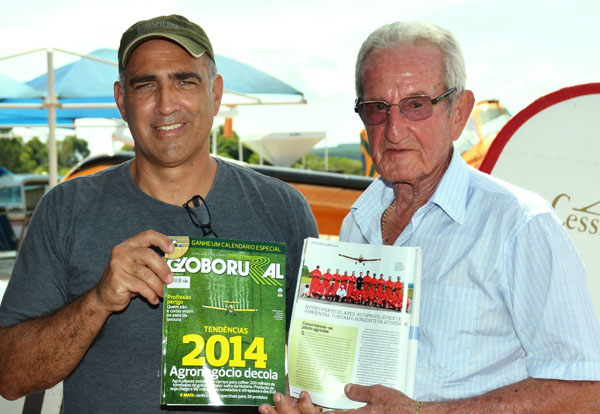 Revista Globo Rural aborda a escola de pilotos agrícolas de Cachoeira