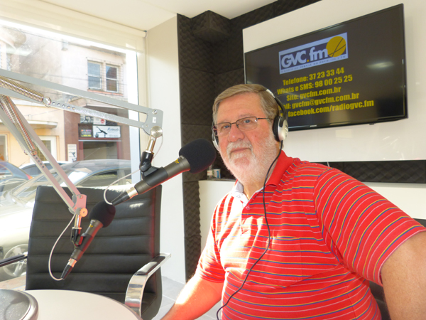 Laerte De Franceschi se reencontra com o rádio na GVC.fm