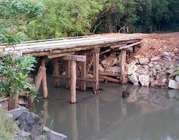 Concluída a reforma da ponte do Piquiri