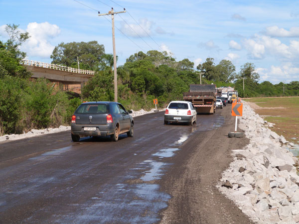 Obras no desvio do Dnit foram concluídas nesta segunda-feira