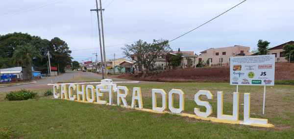 Prefeitura recuperou letreiro de Cachoeira