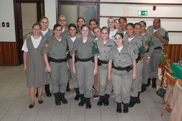 Mulheres são homenageadas pela Brigada Militar