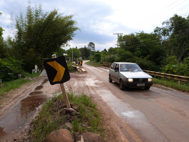 Exército não liberou ponte provisória na Estrada da Ferreira