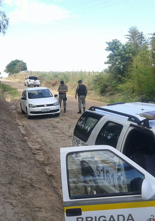 Brigada Militar fez barreiras no Capané e Cerro dos Peixotos