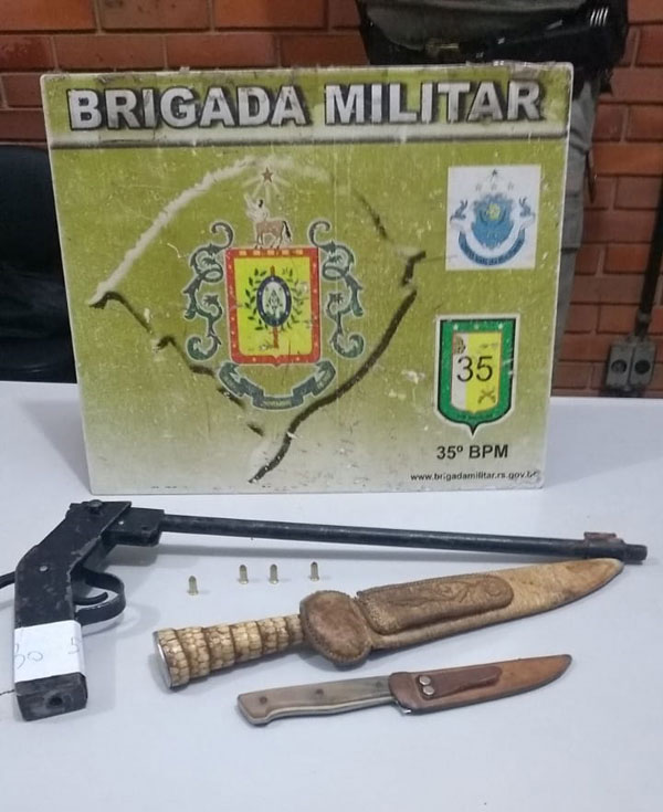 BM apreende arma ao atender acidente de trânsito no Barcelos