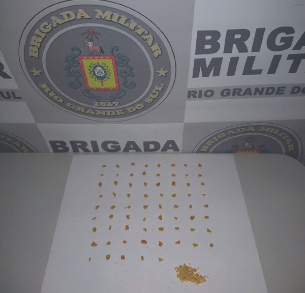 Suspeito de tráfico é preso de novo pela Brigada Militar