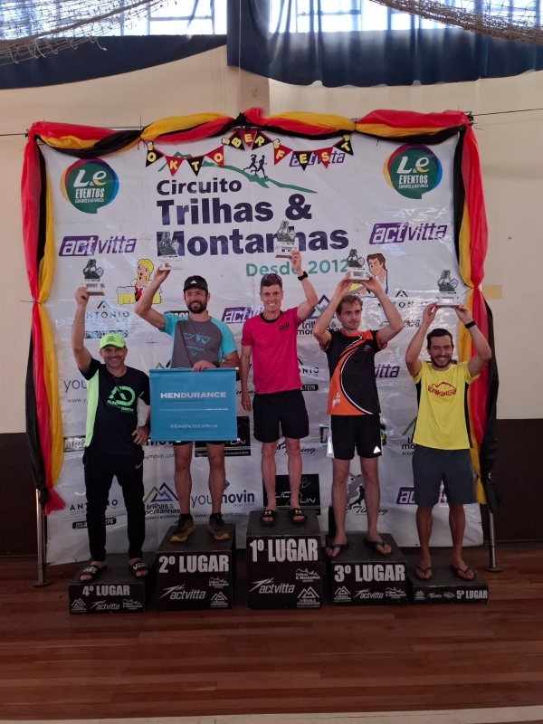 Cachoeirenses conquistam pódios em corrida de trilha