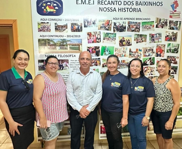 Balardin visitou mais quatro escolas municipais