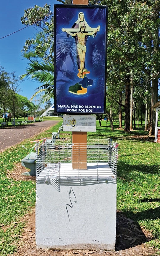 Parque da Romaria pronto para os fiéis