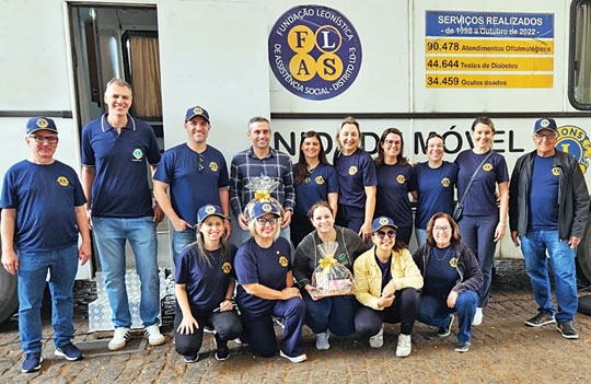 Unidade de oftalmo do Lions veio a Cachoeira