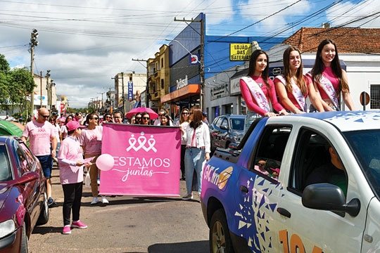 Caminhada Rosa alertou para prevenção do câncer