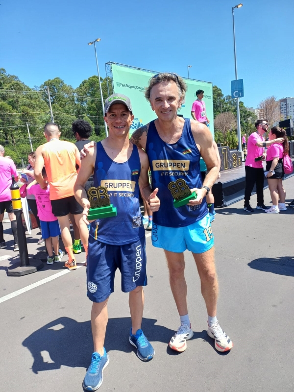 Anderson Hunter é terceiro na Meia Maratona de Canoas