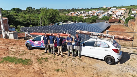 Everton Brião: experiência em energia solar