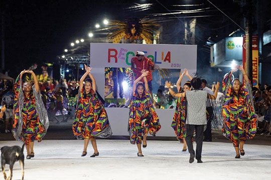 Desfile da campeã