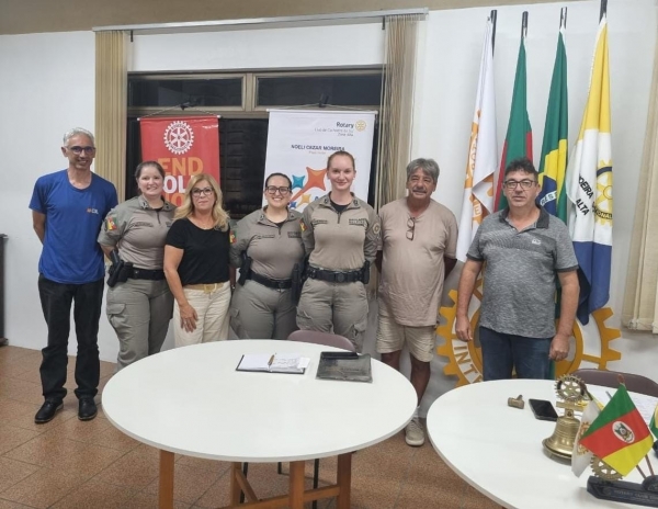 Rotary Zona Alta é parceiro da BM no Proerd