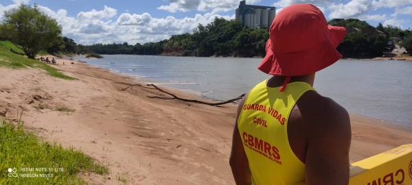 Praia Nova é aprovada para banho pela Fepam