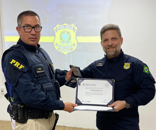 Medalha por bravura para PRF de Cachoeira do Sul 