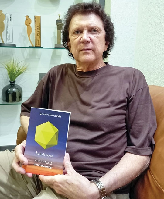 Geraldo Rohde lança o seu 1º livro de poesia