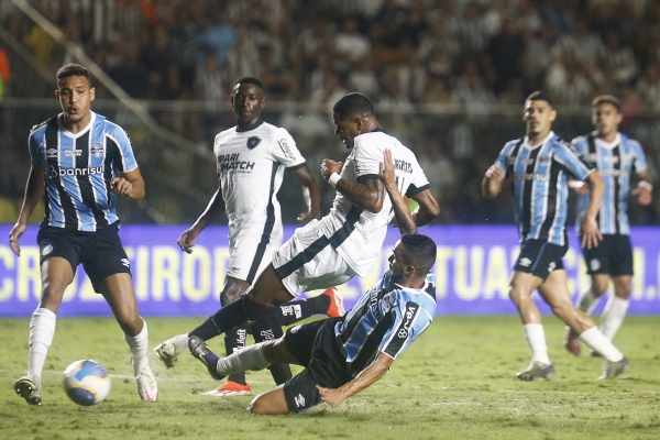 Grêmio perde por 2 a 1 para o Botafogo e entra no Z-4